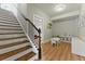 Basement area with stairs and finished play area at 3990 Old Spring House Ct, Atlanta, GA 30338