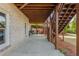 Outdoor patio with concrete flooring perfect for grilling and entertaining at 4425 Atwood Dr, Cumming, GA 30040