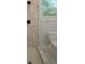 Bathroom featuring walk in shower and commode at 1441 Ezra Church Nw Dr, Atlanta, GA 30314