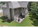 Home exterior featuring a patio area, great for outdoor entertaining and relaxation at 1803 Gold Finch Way, Lawrenceville, GA 30043