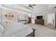 View of main bedroom showing large window and adjoining rooms at 1803 Gold Finch Way, Lawrenceville, GA 30043