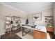 Inviting home office featuring built-in shelving and a modern desk at 1803 Gold Finch Way, Lawrenceville, GA 30043