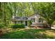 Charming single-story home with a well-manicured lawn and mature trees at 1131 Hershey Dr, Marietta, GA 30062