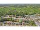 Wide aerial view of a neighborhood, highlighting the location of the featured property at 2277 Shady Maple Trl, Loganville, GA 30052