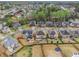 Beautiful community featuring houses with spacious backyards, complete with patios, play structures, and mature trees at 2620 Paddock Point Pl, Dacula, GA 30019