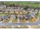 Picturesque neighborhood with manicured lawns, inviting homes, and tree-lined streets, creating an appealing residential setting at 2620 Paddock Point Pl, Dacula, GA 30019