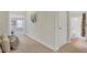 Hallway with sitting area leading to a bedroom and a bathroom at 552 Micayne Se Cir # 1, Smyrna, GA 30082