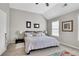 Spacious main bedroom featuring vaulted ceilings and ensuite bathroom at 552 Micayne Se Cir # 1, Smyrna, GA 30082