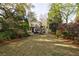 Spacious backyard featuring a lush lawn and stone patio, perfect for entertaining at 202 Lakeview Ave, Atlanta, GA 30305