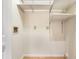 Storage featuring bright white shelving and wooden floors at 32 Peachtree Nw St # 1303, Atlanta, GA 30303