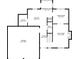 First floor plan featuring kitchen, living room, garage, utility, dining room and breakfast nook at 835 Ridge Ave, Stone Mountain, GA 30083
