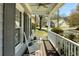 Charming front porch with rocking chairs, offering a relaxing spot to enjoy the neighborhood at 2241 Harry Brooks Nw Dr, Atlanta, GA 30318