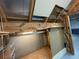 Unfinished basement with exposed beams, duct work, and storage potential at 262 Bomar Ln, Douglasville, GA 30134