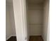 Compact closet with dual shelving, ideal for maximizing storage space at 262 Bomar Ln, Douglasville, GA 30134