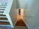 A staircase with stained-wood steps leads downwards at 262 Bomar Ln, Douglasville, GA 30134