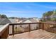 This deck offers a scenic view of the neighborhood at 4604 Marching Ln, Fairburn, GA 30213