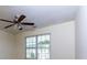 Bright and airy living room featuring a ceiling fan and a window at 137 Venture Path, Hiram, GA 30141