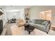 Open floor plan featuring a spacious living room and dining area at 9053 Franklin Ct, Jonesboro, GA 30238