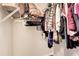 This closet has ample storage space with clothing racks and shelves for optimal organization at 3337 Camens Way, Buford, GA 30519