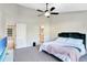 Main bedroom with view to attached bath at 3337 Camens Way, Buford, GA 30519