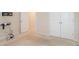 Bedroom with a mounted tv stand, and double closets for spacious and convenient storage at 3019 Iona Ct, Snellville, GA 30039