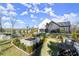 Professionally landscaped backyard with seating areas and patio at 4835 Fields Bridge Rd, Cumming, GA 30028