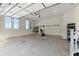 Spacious garage with ample storage, bike rack and lots of natural light at 4835 Fields Bridge Rd, Cumming, GA 30028
