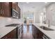 Stylish kitchen with white countertops, gas range, and subway tile backsplash at 2026 Manchester Ne St, Atlanta, GA 30324