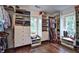 Spacious walk-in closet with custom shelving and ample storage at 3776 N Stratford Ne Rd, Atlanta, GA 30342