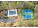 Neighborhood pool and tennis courts at 3743 Southland Dr, Buford, GA 30519