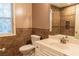 Inviting bathroom featuring a tiled shower and a vanity with storage at 703 Paul Revere Dr, Locust Grove, GA 30248