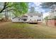 Spacious backyard featuring a deck, providing an inviting outdoor living space at 1196 Oak Sw Rd, Lilburn, GA 30047