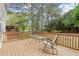 Inviting deck area perfect for outdoor entertaining with ample space for seating at 1196 Oak Sw Rd, Lilburn, GA 30047