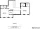 Third floor floorplan showcasing two bedrooms, a bathroom and hallway at 611 Vinings Estates Se Dr, Smyrna, GA 30126