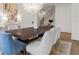Bright dining room showcasing modern decor, views of the staircase, and contemporary lighting at 52 25Th Nw St, Atlanta, GA 30309