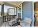 Inviting balcony with seating and views at 2225 Nena Way, Tucker, GA 30084