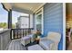 Quaint balcony with seating area at 2225 Nena Way, Tucker, GA 30084
