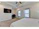 Bright bedroom featuring a large window, and workspace for remote working at 2225 Nena Way, Tucker, GA 30084