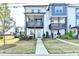 Charming two-story townhomes feature private balconies and well-maintained landscaping at 2225 Nena Way, Tucker, GA 30084