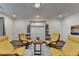 Modern living room features recessed lighting, sleek flooring, and stylish furniture at 2225 Nena Way, Tucker, GA 30084