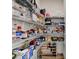 Organized pantry with shelving for ample storage at 2225 Nena Way, Tucker, GA 30084