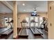 Gym featuring treadmills, elliptical machine, and ceiling fan at 30 Plantation Ne Dr # B, Atlanta, GA 30324