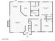 Main floor plan layout featuring the kitchen, bathrooms, bedrooms, and Gathering room at 7170 Highbrook E Cir, Cumming, GA 30041