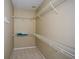 Spacious walk-in closet with ample shelving, providing organized storage at 2368 Barrett Cottage # 17, Marietta, GA 30066