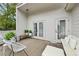 Inviting outdoor patio with comfortable seating, stylish decor, and serene green surroundings at 728 Oakview Rd, Decatur, GA 30030
