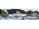Rendering of community pool with lounge chairs and landscaping at 6470 Pond View Dr, Cumming, GA 30028