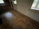 Compact kitchen with vinyl flooring and window at 2369 Christian Cir, Covington, GA 30016