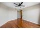 An airy bedroom with hardwood floors and double door closet at 795 Hammond Dr # 1707, Atlanta, GA 30328
