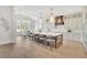 Spacious kitchen with an oversized island, seating, ample storage, and contemporary pendant lighting at 103 Candler Loop, Acworth, GA 30101