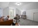 Attic room with seating area, including sofa and desk, perfect for relaxing or working at 1363 Brentwood Ln, Marietta, GA 30062
